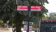Düzce Kirazlı mahallesinde tabela sorunu belediye müdahalesiyle çözüldü