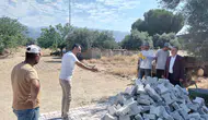 Buharkent sokakları kilit parke ile yenileniyor