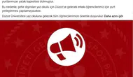 Düzce'de yaz okulu öğrencileri için yurtlarda yer kalmadı