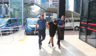 Alanya'da polise hakaret eden şüpheli adliyeye sevk edildi