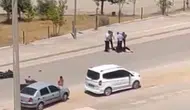 Silvan yolunda motosiklet kazası sürücüyü hastanelik etti