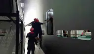 Bodrum açıklarında araştırma gemisinde kaza geçiren personel kurtarıldı
