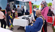 Karslı kadınlar kendi işini kurmak için eğitim tırına akın etti