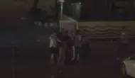 Silivri sokaklarında gece yarısı tekme tokat kavga