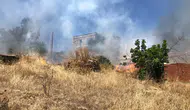 Bodrum Yalıçiftlik'te orman yangını paniği