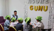 Erzurum’da çocuklar mutfağa girdi ve bereket kazanı kaynadı