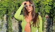 Demet Özdemir havuz başı paylaşımıyla tarzını konuşturdu