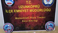 Uzunköprü sokaklarında uyuşturucu denetimi