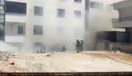Avcılar'da boş binada çıkan yangın mahalleyi tedirgin etti