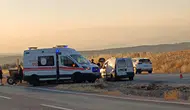 Siirt Batman karayolunda traktör ve otomobil birbirine girdi