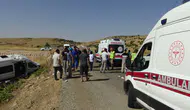Gercüş yolunda sabah saatlerinde iki araç çarpıştı 11 yaralı