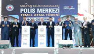 Kağıthane'de yeni polis merkezi için ilk harç atıldı