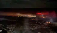 Çorum’da tarlalar yanmaktan son anda kurtuldu