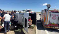 Van Erciş yolunda feci kaza 8 kişi yaralandı