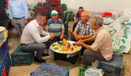Sarıgöl'de pazar denetimi ve esnaf ziyareti yapıldı