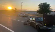 İpsala’da kavşak kazası bir kişiyi hastanelik etti