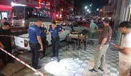 Manisa'da sokak ortasında kasklı saldırı