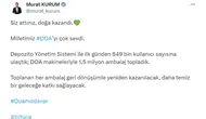 Boş şişeleri geri getirenler ilk günden kazanç sağladı