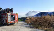 Susurluk Göbel Mahallesi’nde otluk yangını paniği