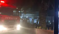 Körfez sahilindeki kafede mutfak yangını korkuttu