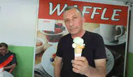 Burhaniye'de dondurma keyfi askıya taşındı