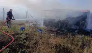 Sandıklı’da bir bağ evi alevlere teslim oldu