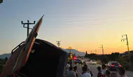 Datça'da yürekleri ağza getiren kaza