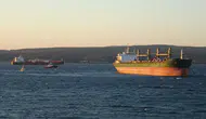 Çanakkale Boğazı'nda gemi kazası trafiği kilitledi