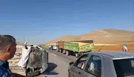 Ayrancı yolunda otomobil traktör römorkuna çarptı