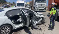 Pendik’te kavşak kazası iki yaralı bıraktı