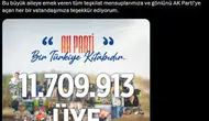 AK Parti üye sayısını güncelledi