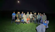 Eskişehirli doğaseverler bu kez yıldızlara yürüdü