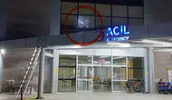 Samsun'da hastane camına mermi isabet etti