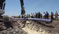 Polateli-Şahinbey OSB için dev su hattının temeli atıldı