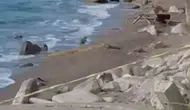 Filyos sahilinde esrarengiz İHA paniği