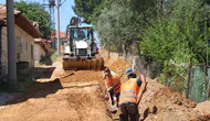 Doğanköy’ün su çilesi bin metrelik yeni hatla bitiyor