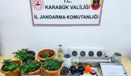 Karabük'te uyuşturucu imalathanesine baskın