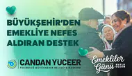 Tekirdağlı emeklilere belediyeden pazar ve bakım desteği