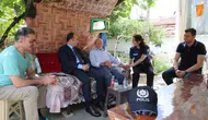 Eskişehir Emniyet Müdürü Yılmaz şehit babasının kapısını çaldı