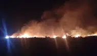 İslahiye’de anız yangını gerçeği Dronlar tahribatı gözler önüne serdi