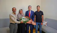 Bayburt Valisi 15 Temmuz gazilerini evlerinde ziyaret etti