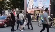 Bakırköy’de sokak ortasında bıçaklı kavga