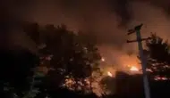 Manavgat ormanlarında gece yarısı yangın paniği