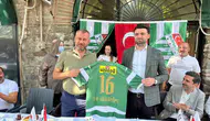 Bursaspor Başkanı Çelik rotayı Kapalıçarşı esnafına çevirdi