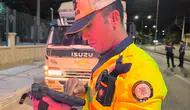 Şuhut sokaklarında gece yarısı güvenlik taraması