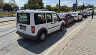Eskişehir trafiğinde zincirleme kaza ucuz atlatıldı
