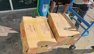 Çerkezköy otogarında koku yayan kolilerden kaçak et çıktı