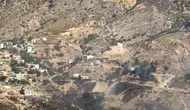 Tarihi Kahta Kalesi çevresindeki yangın söndürüldü