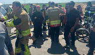 Reyhanlı yolunda tarım işçilerini taşıyan minibüs kaza yaptı