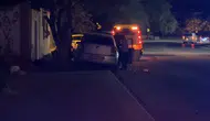 Eskişehir'de direksiyon başındaki hata otomobili ağaca çarptırdı